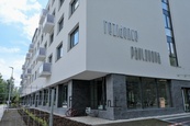 Pronájem luxusního bytu 2+kk s balkonem, 3NP/6NP, na ul. Pavlovova, Ostrava - Zábřeh, cena 10490 CZK / objekt / měsíc, nabízí FAVORIT REAL s.r.o.